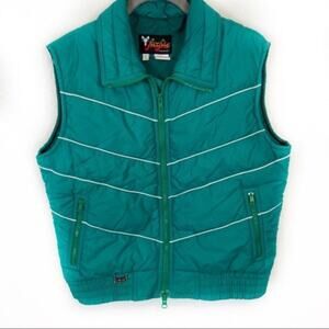 Vest Puffer Jacket Coat Vintage Foxfire